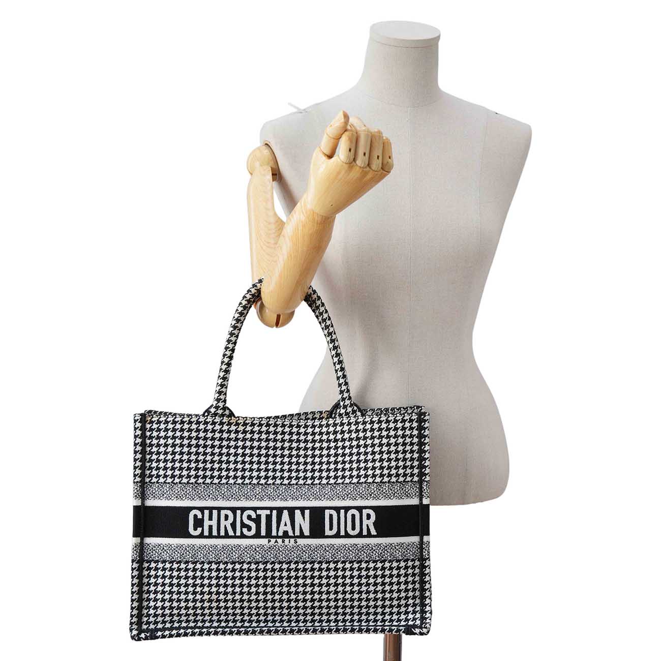 CHRISTIAN DIOR(USED)크리스찬디올 하운드투스 스몰 북 토트백